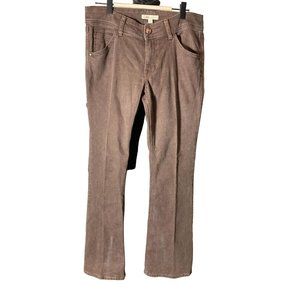 CAbi-SIZE 6-Brown Denim Jeans-FLARED-WOMENS- GREAT CONDITION
